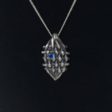 Woven Diamond Pendant