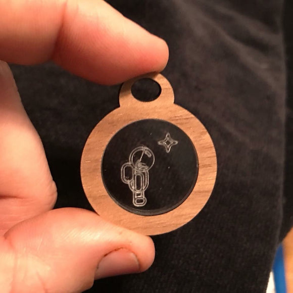 Tiny Astronaut pendant